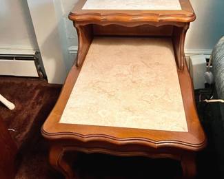 Retro MCM Two-Tier End Table in Southbridge, MA