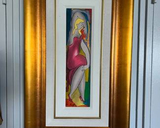 MPS009- Painting On Board By Linda Le Kinff