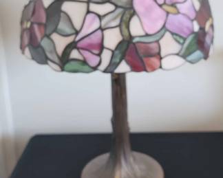 MPS014 - Vintage Tiffany Style Stained Glass Table Lamp #1