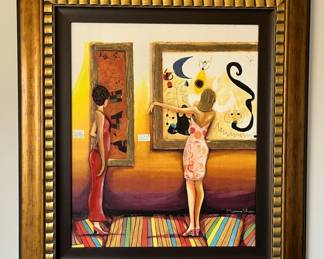 MPS017 Framed Print On Canvas By Marcus Glenn 