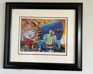 MPS023- Marcus Glenn Lithograph