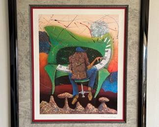 MPS025- Marcus Glenn Lithograph 