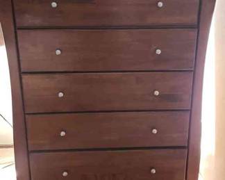 MPS028 - 5-Drawer Wooden Dresser 