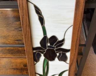 MPS033- Framed Stained Glass Panel