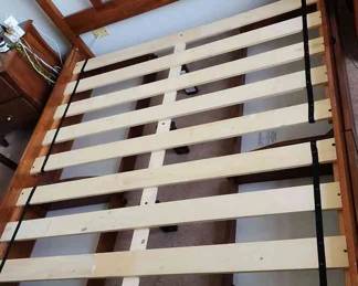 MPS035 - Wooden Bed Frame And Headboard (Queen)