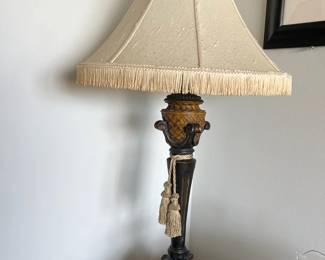 MPS040- Cast Plaster Table Lamp