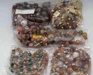 MPS113-5ea Fabulous Beaded Necklaces