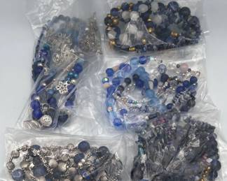 MPS134-Gorgeous Beaded Necklaces And Earrings. 5 And 3.