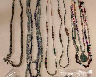 MPS240 Handcrafted Beaded Necklaces & Earrings New