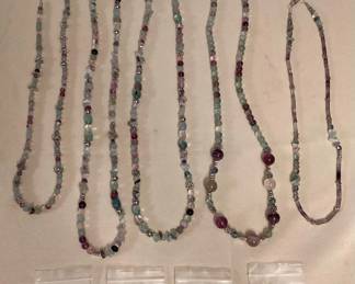 MPS242 Handcrafted Beaded Necklaces & Earrings New