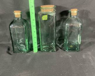 glass bottles 