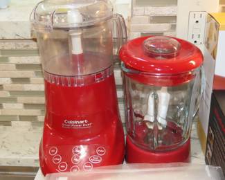 Cuisineart processor and blender combo,