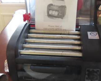 Hot dog grill. Never used.
