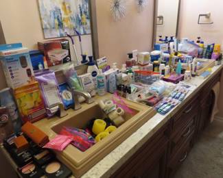 Personal hygiene supplies.