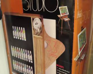 Artists complete studio in a box. Brand new.