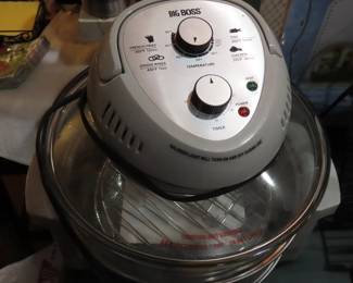 Big Boss infared grilling machine.