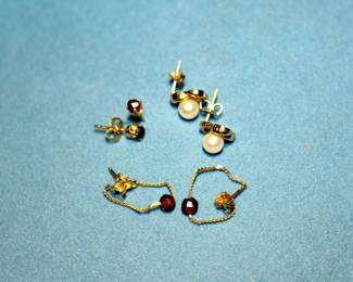Various 14K Earrings
