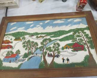 Looks like a student of Grandma Moses