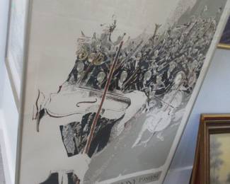 George Dureau pencil signed