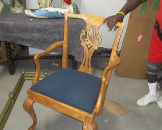 Nice copy of a period Chippendale armchair