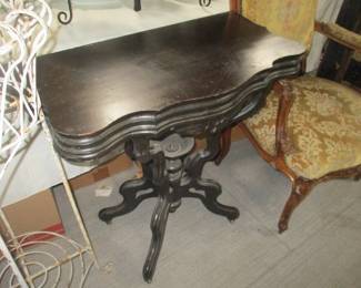 American mahogany pier table, c. 1850