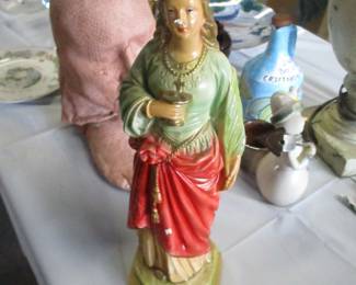 Antique chalk figure from the historic  African American church