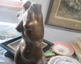 Bronze torso-- needs further research