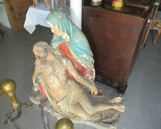 Large figure from the church