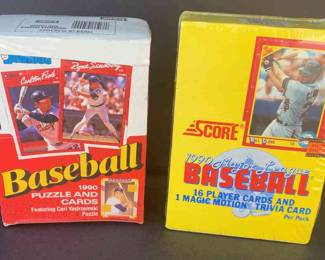 Baseball Cards 2 Packs unopened