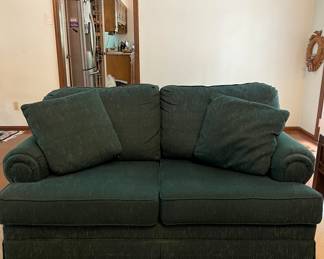 Green Love Seat~$75.00