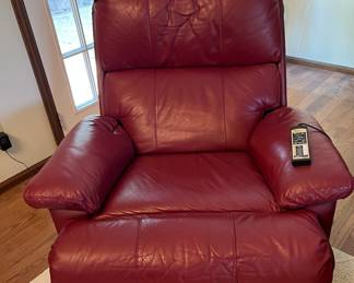 Lane Action Leather Recliner & Massager Chair~ $195.00