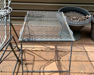 Wrought Iron Side Table~$30.00