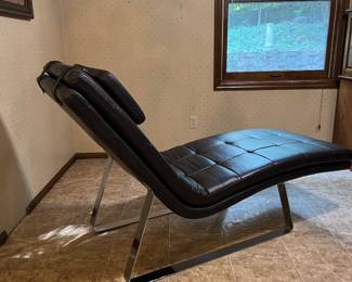 Bonded Leather & Chrome 