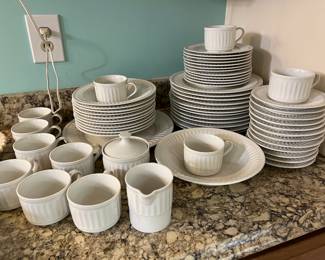 62 Pc. Monarch Dish/Stoneware~$100