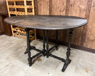 Antique Folding Table~$75.00