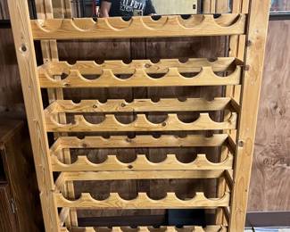 Wood Wine Rack~ $45.00