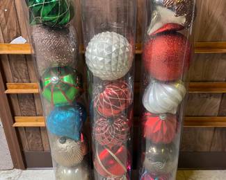 Large Shatterproof Ornaments ~$30.00 For All