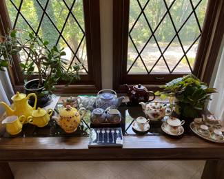 Large Tea Pot Collection 