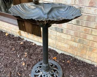 Plastic Bird Bath ~$10.00