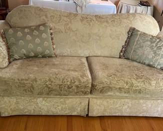 Sofa with fringe detail 