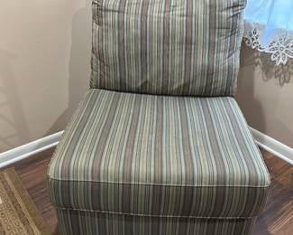 Pair of slipper chairs