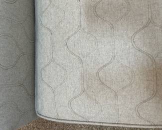 Detail of armchair fabric