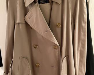 Vintage Burberry trench coat with removable lining