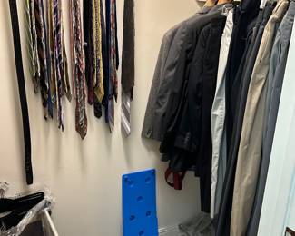 Men’s clothes and ties