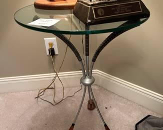 Golf club side table