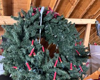 Large Christmas wreaths
