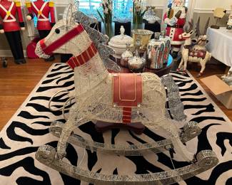 Light up rocking horse