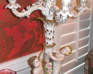 Dresden ornate Candelabra