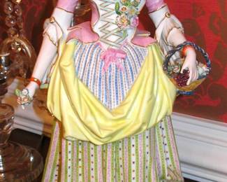 Matching Meissen Figurine to previous Photo 19 inches tall