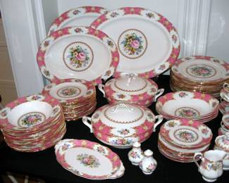 Royal Albert Lady Carlyle Dinner Set